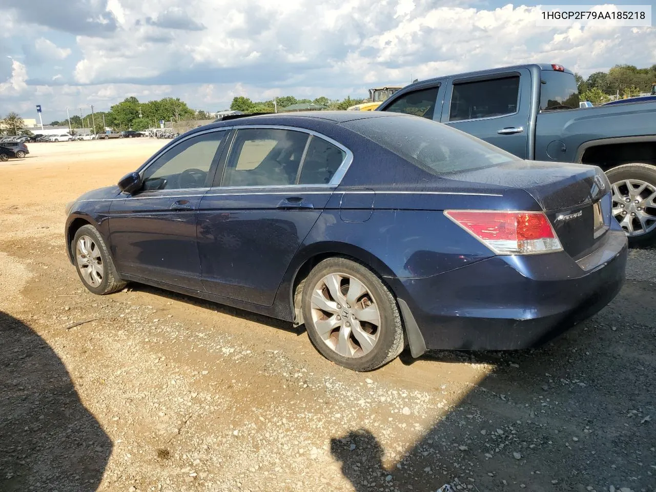 2010 Honda Accord Ex VIN: 1HGCP2F79AA185218 Lot: 74756994