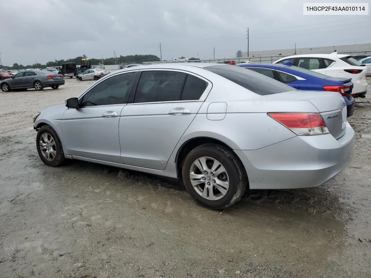 2010 Honda Accord Lxp VIN: 1HGCP2F43AA010114 Lot: 75462104