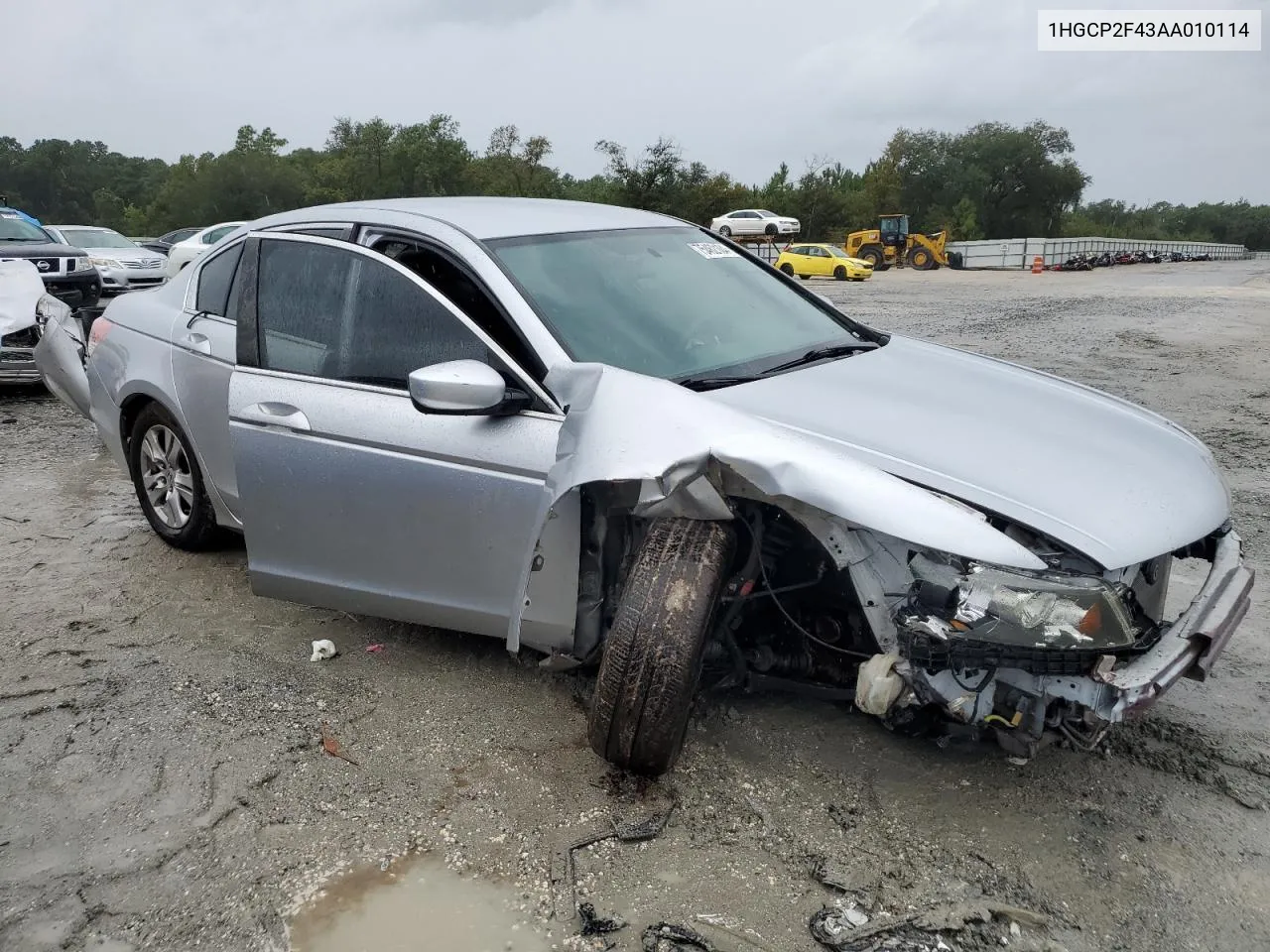 2010 Honda Accord Lxp VIN: 1HGCP2F43AA010114 Lot: 75462104