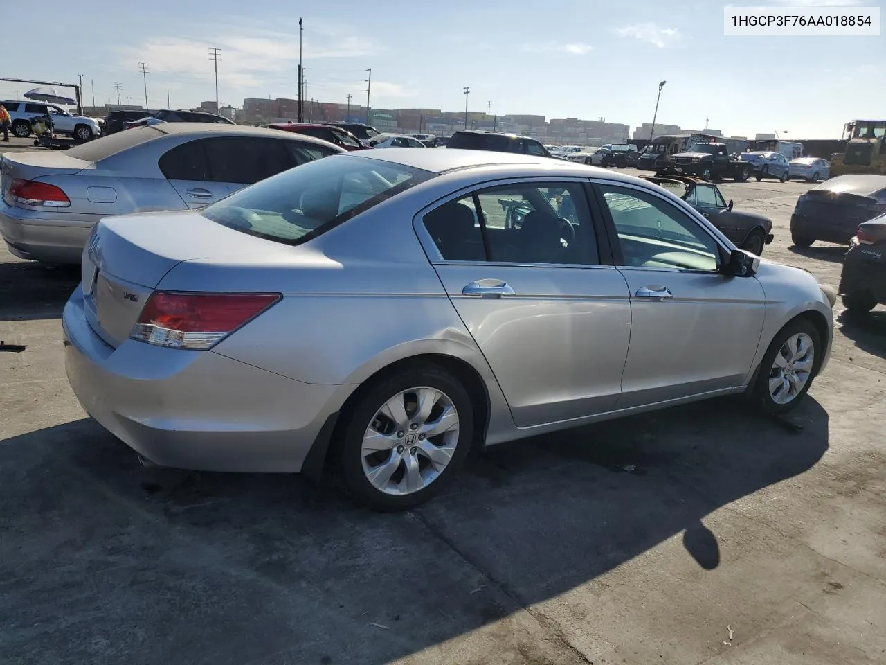 2010 Honda Accord Ex VIN: 1HGCP3F76AA018854 Lot: 75738044