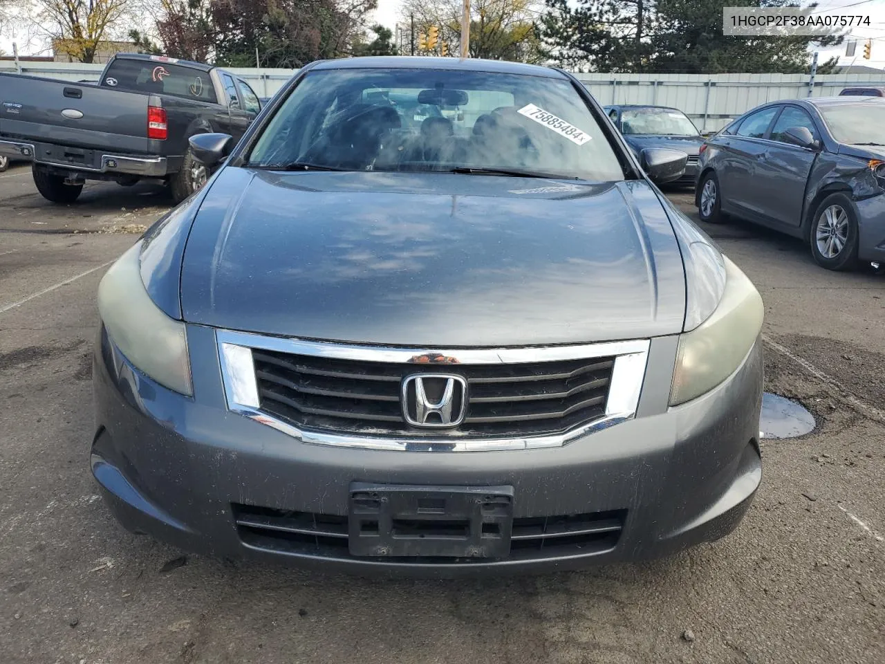 1HGCP2F38AA075774 2010 Honda Accord Lx