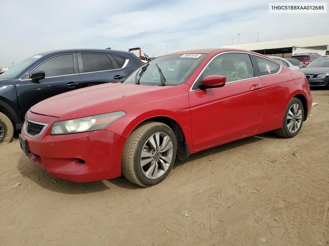 2010 Honda Accord Exl VIN: 1HGCS1B8XAA012685 Lot: 75892524