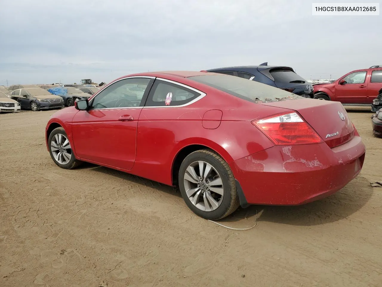 2010 Honda Accord Exl VIN: 1HGCS1B8XAA012685 Lot: 75892524