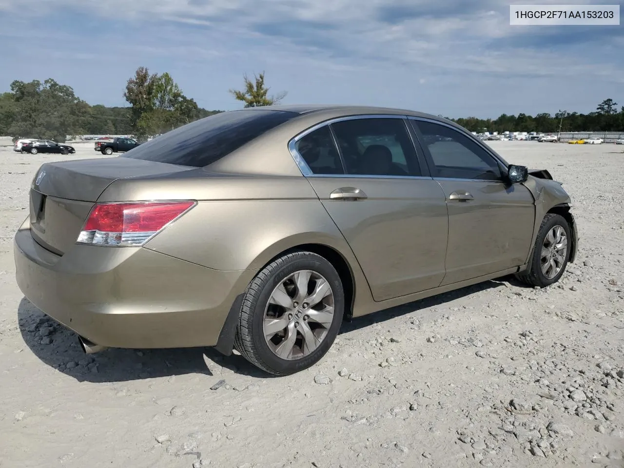 2010 Honda Accord Ex VIN: 1HGCP2F71AA153203 Lot: 76072684