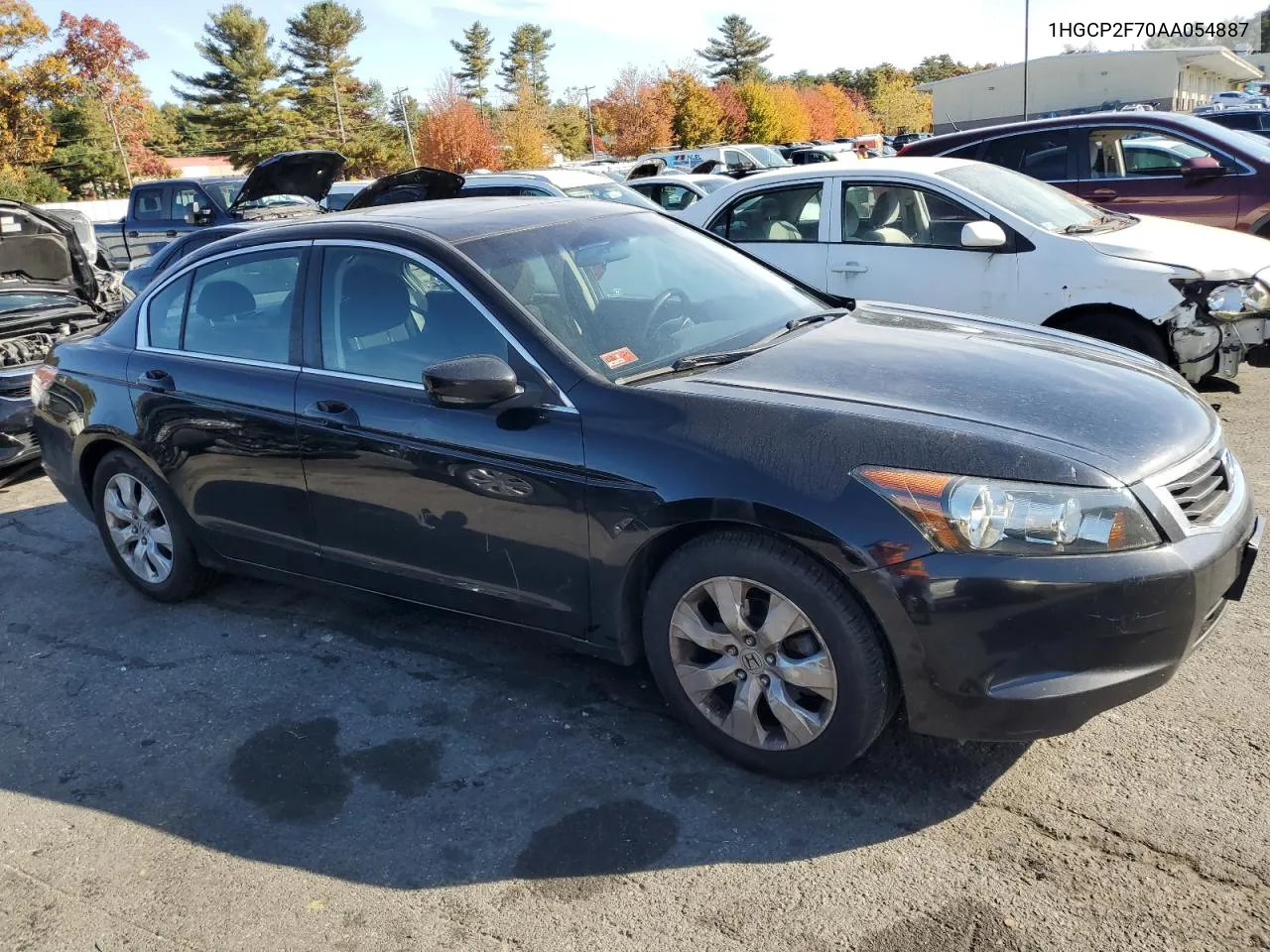 2010 Honda Accord Ex VIN: 1HGCP2F70AA054887 Lot: 76088774