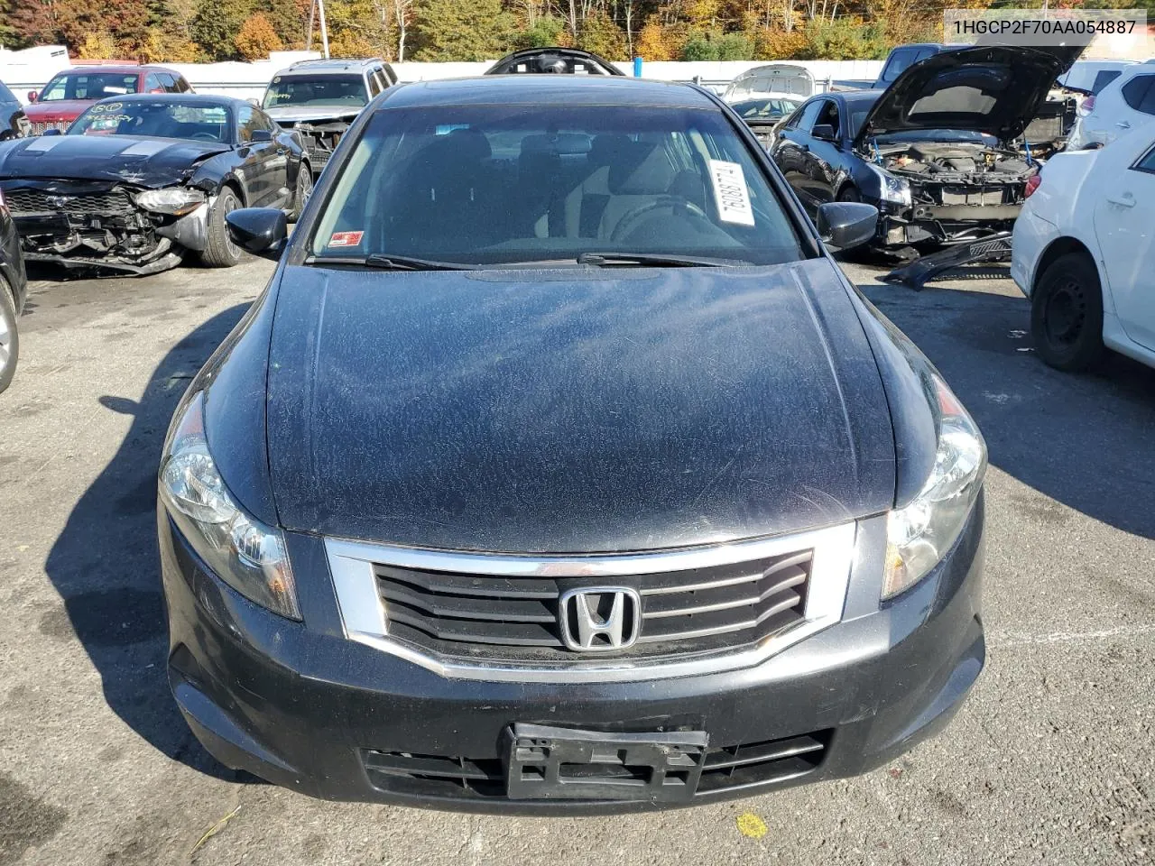 2010 Honda Accord Ex VIN: 1HGCP2F70AA054887 Lot: 76088774