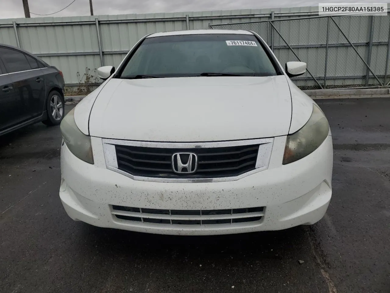 2010 Honda Accord Exl VIN: 1HGCP2F80AA151385 Lot: 76117484