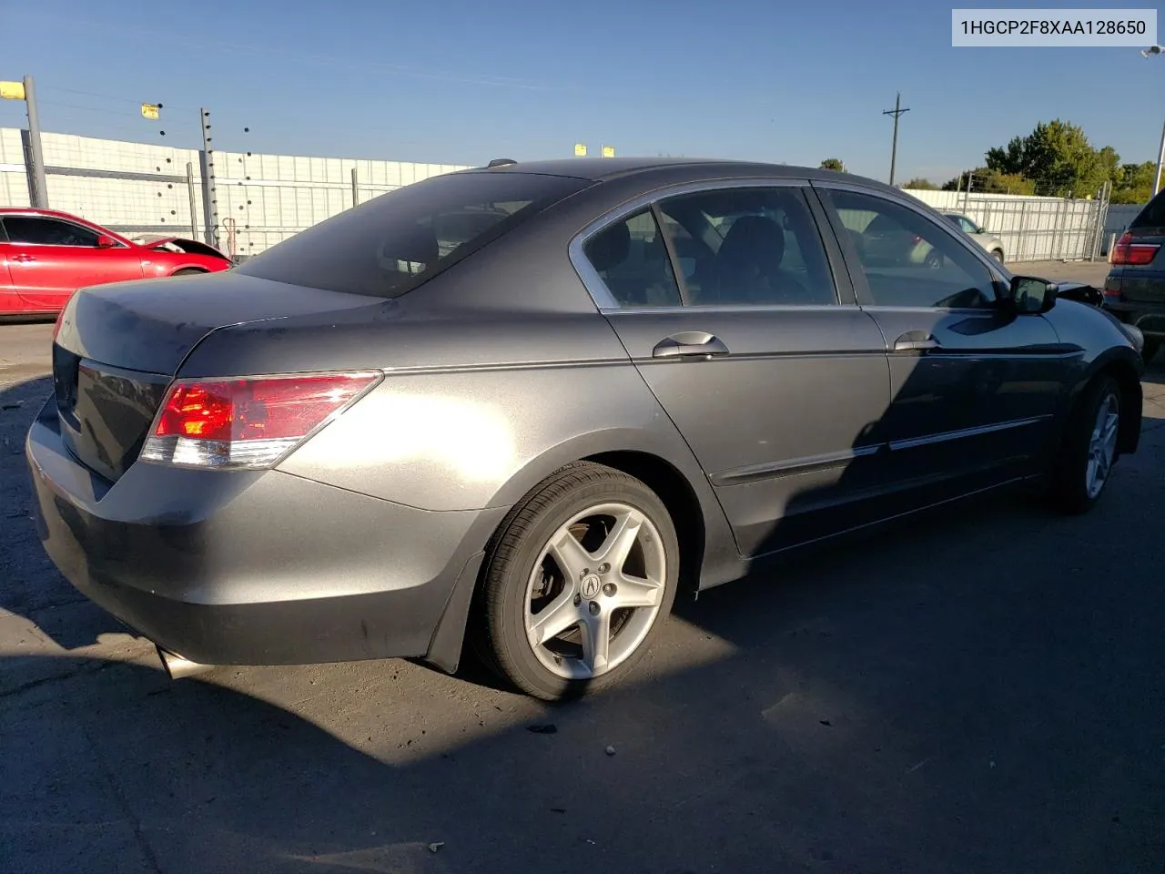 1HGCP2F8XAA128650 2010 Honda Accord Exl