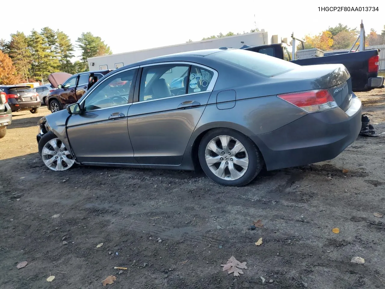 2010 Honda Accord Exl VIN: 1HGCP2F80AA013734 Lot: 76358274