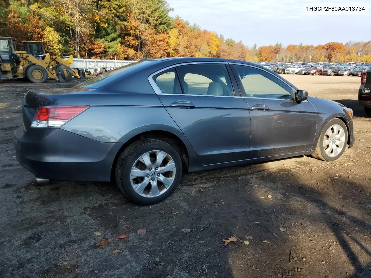 2010 Honda Accord Exl VIN: 1HGCP2F80AA013734 Lot: 76358274