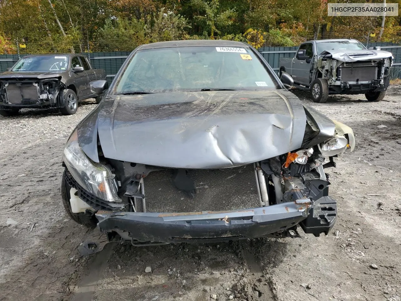 2010 Honda Accord Lx VIN: 1HGCP2F35AA028041 Lot: 76366554