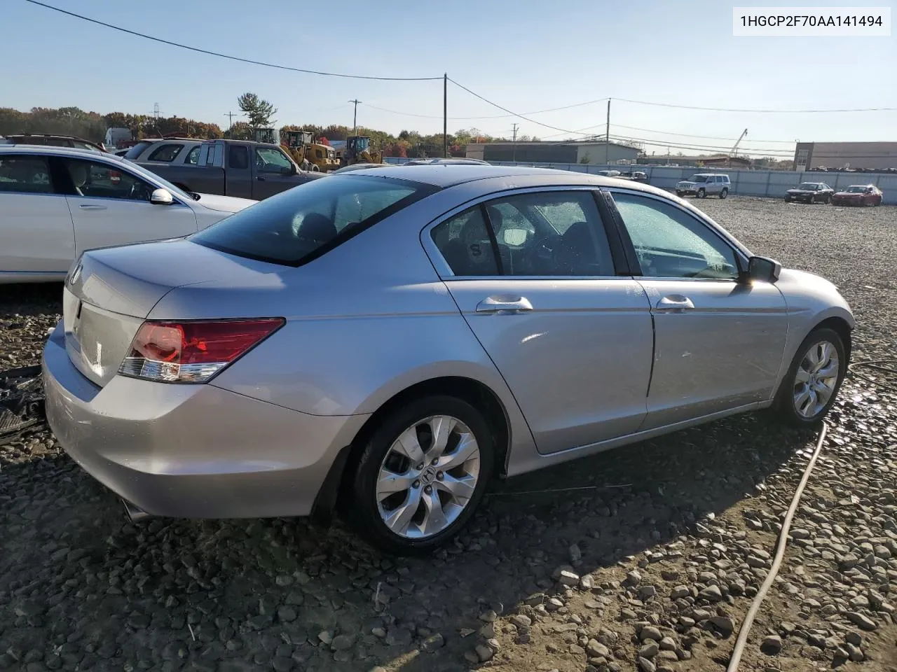 2010 Honda Accord Ex VIN: 1HGCP2F70AA141494 Lot: 76450824