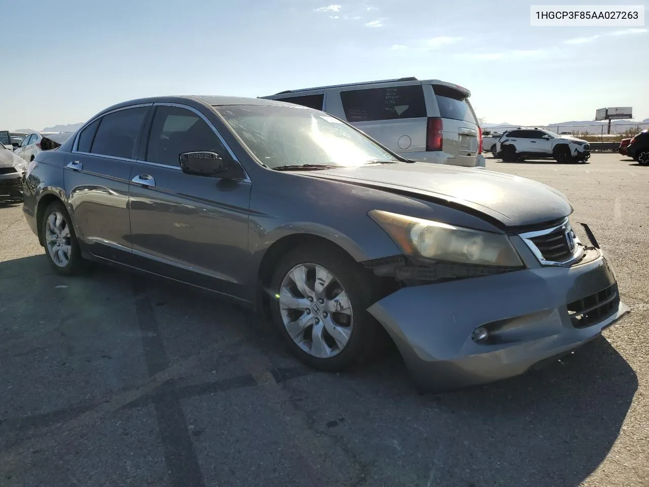 2010 Honda Accord Exl VIN: 1HGCP3F85AA027263 Lot: 76493864