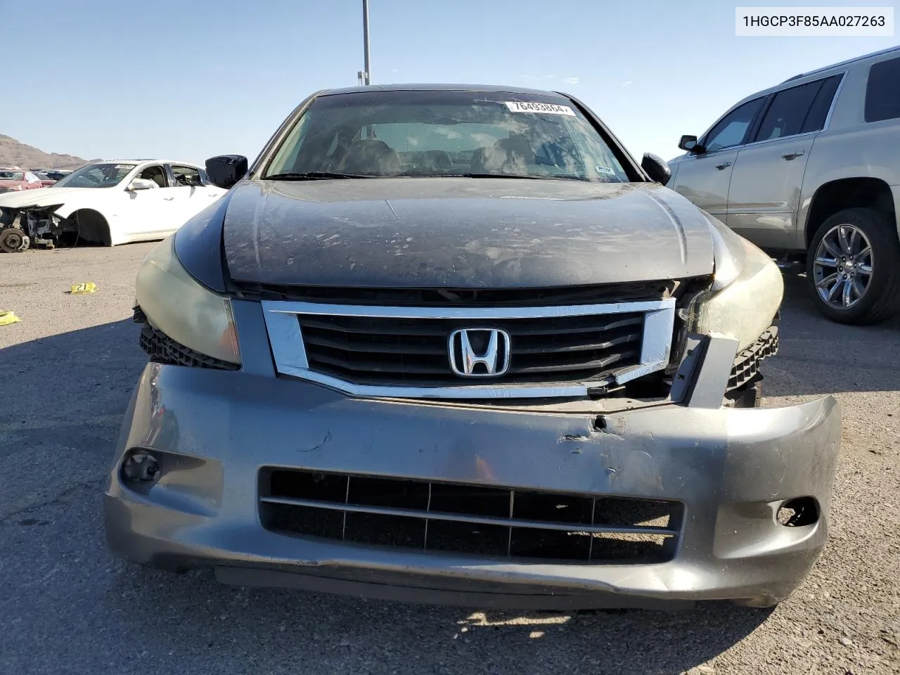 1HGCP3F85AA027263 2010 Honda Accord Exl