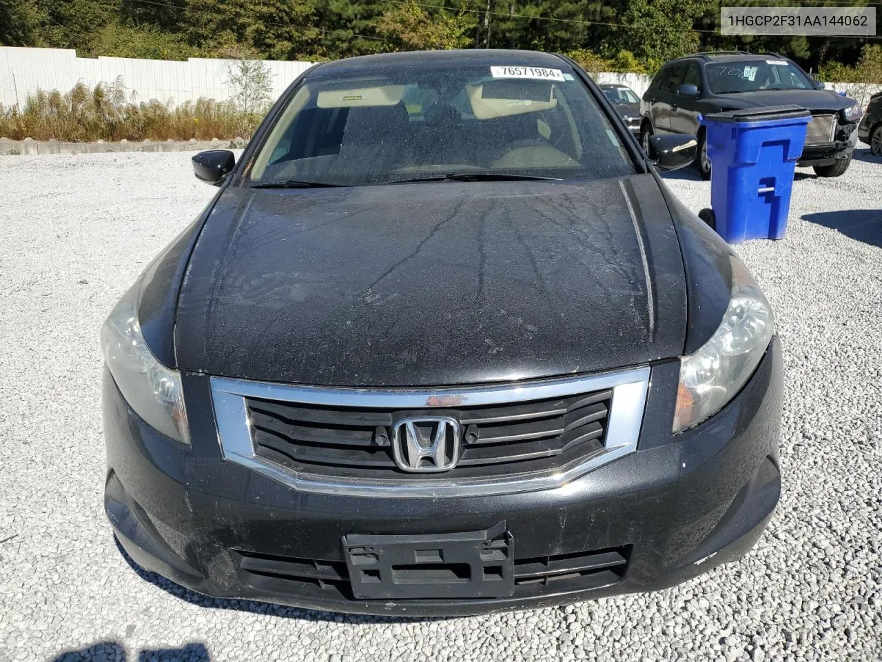 2010 Honda Accord Lx VIN: 1HGCP2F31AA144062 Lot: 76571984