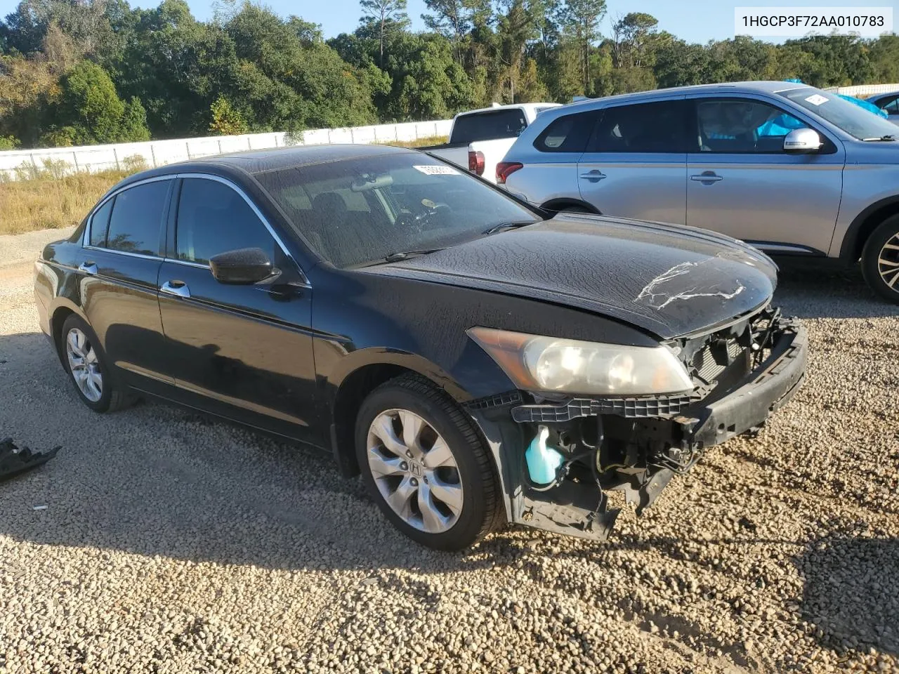 2010 Honda Accord Ex VIN: 1HGCP3F72AA010783 Lot: 76929114