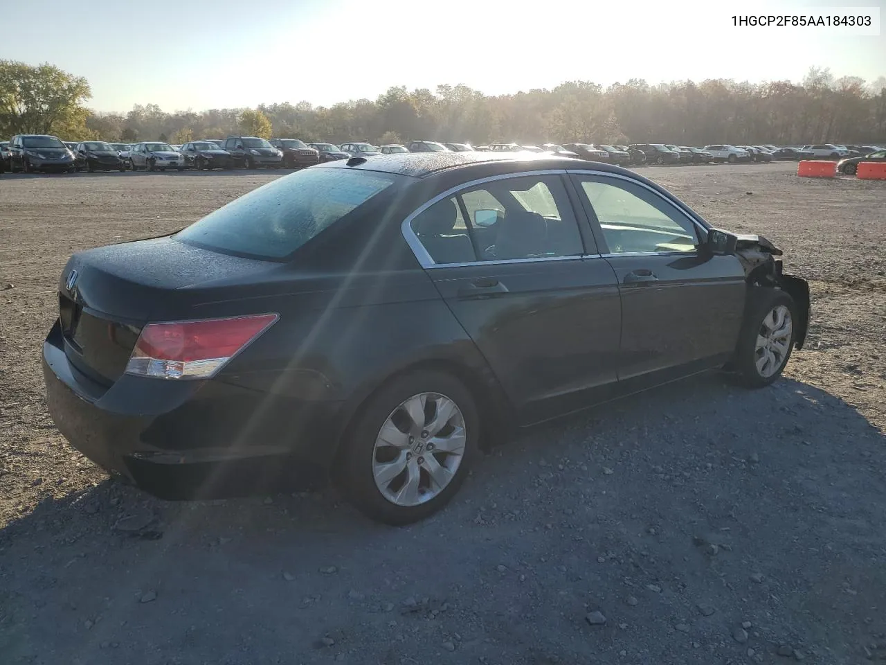 2010 Honda Accord Exl VIN: 1HGCP2F85AA184303 Lot: 77033064