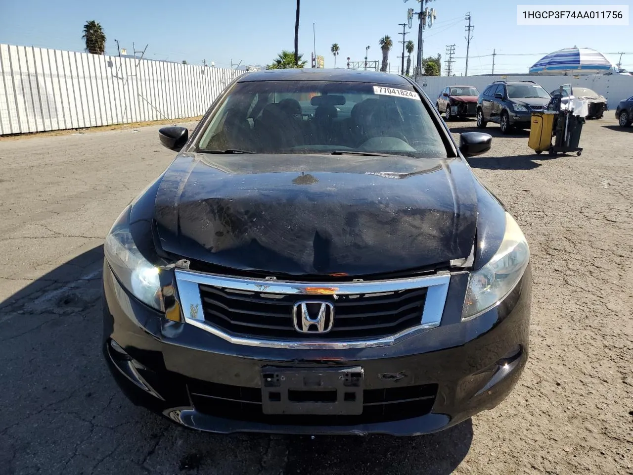 1HGCP3F74AA011756 2010 Honda Accord Ex