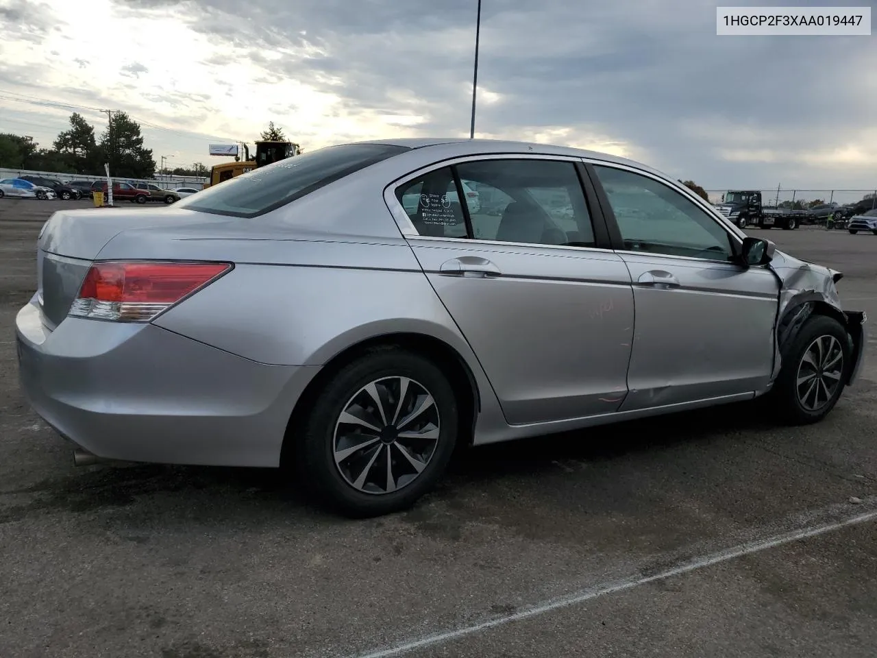 2010 Honda Accord Lx VIN: 1HGCP2F3XAA019447 Lot: 77362374