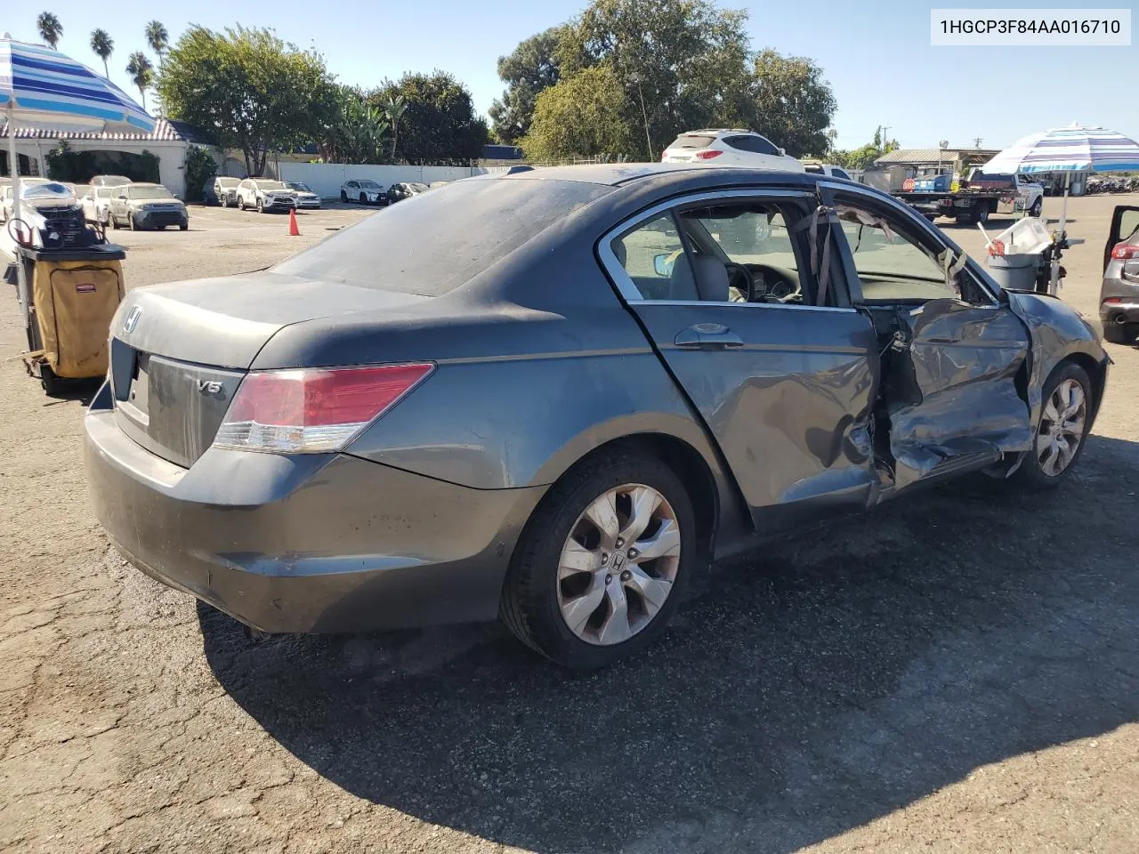 2010 Honda Accord Exl VIN: 1HGCP3F84AA016710 Lot: 77485954