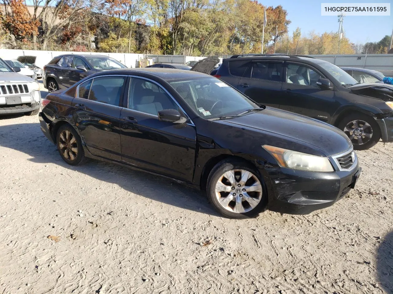 2010 Honda Accord Ex VIN: 1HGCP2E75AA161595 Lot: 77727184