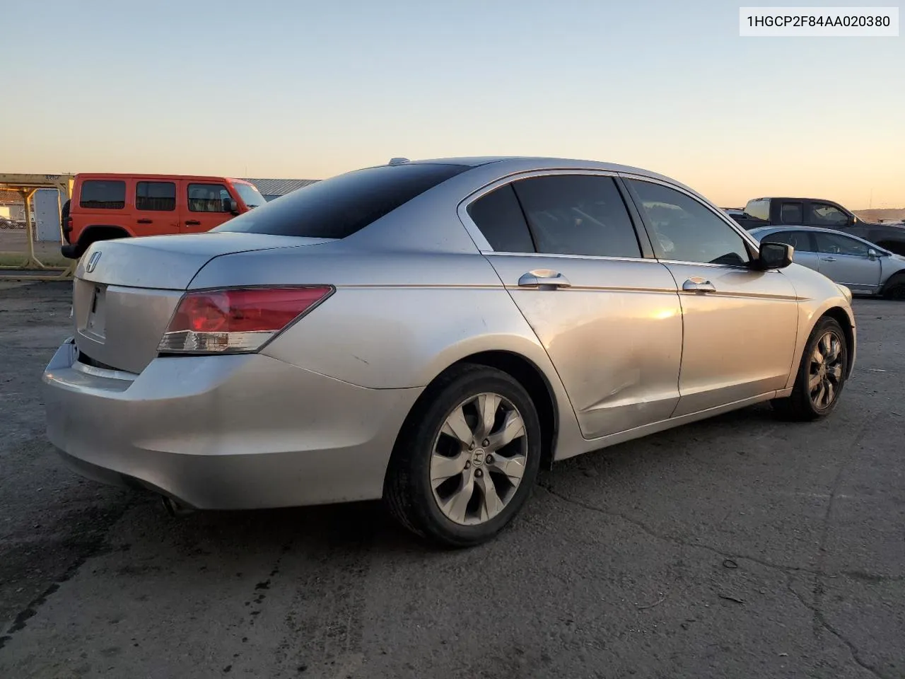 2010 Honda Accord Exl VIN: 1HGCP2F84AA020380 Lot: 77792614