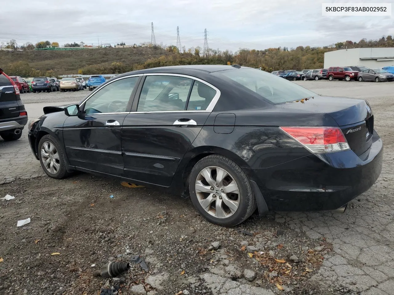 2010 Honda Accord Exl VIN: 5KBCP3F83AB002952 Lot: 77794114