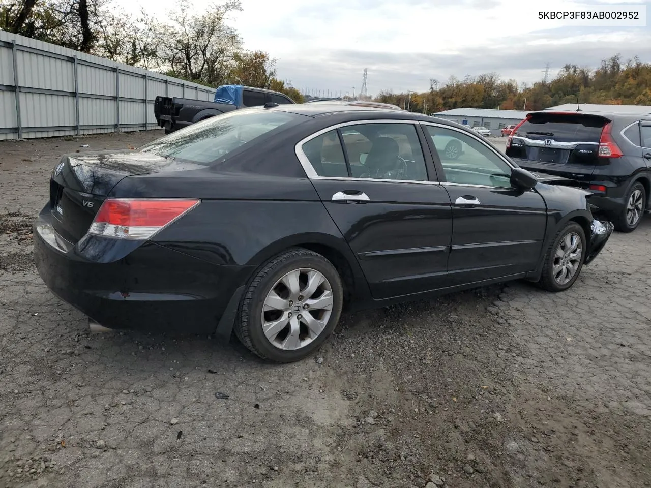 2010 Honda Accord Exl VIN: 5KBCP3F83AB002952 Lot: 77794114