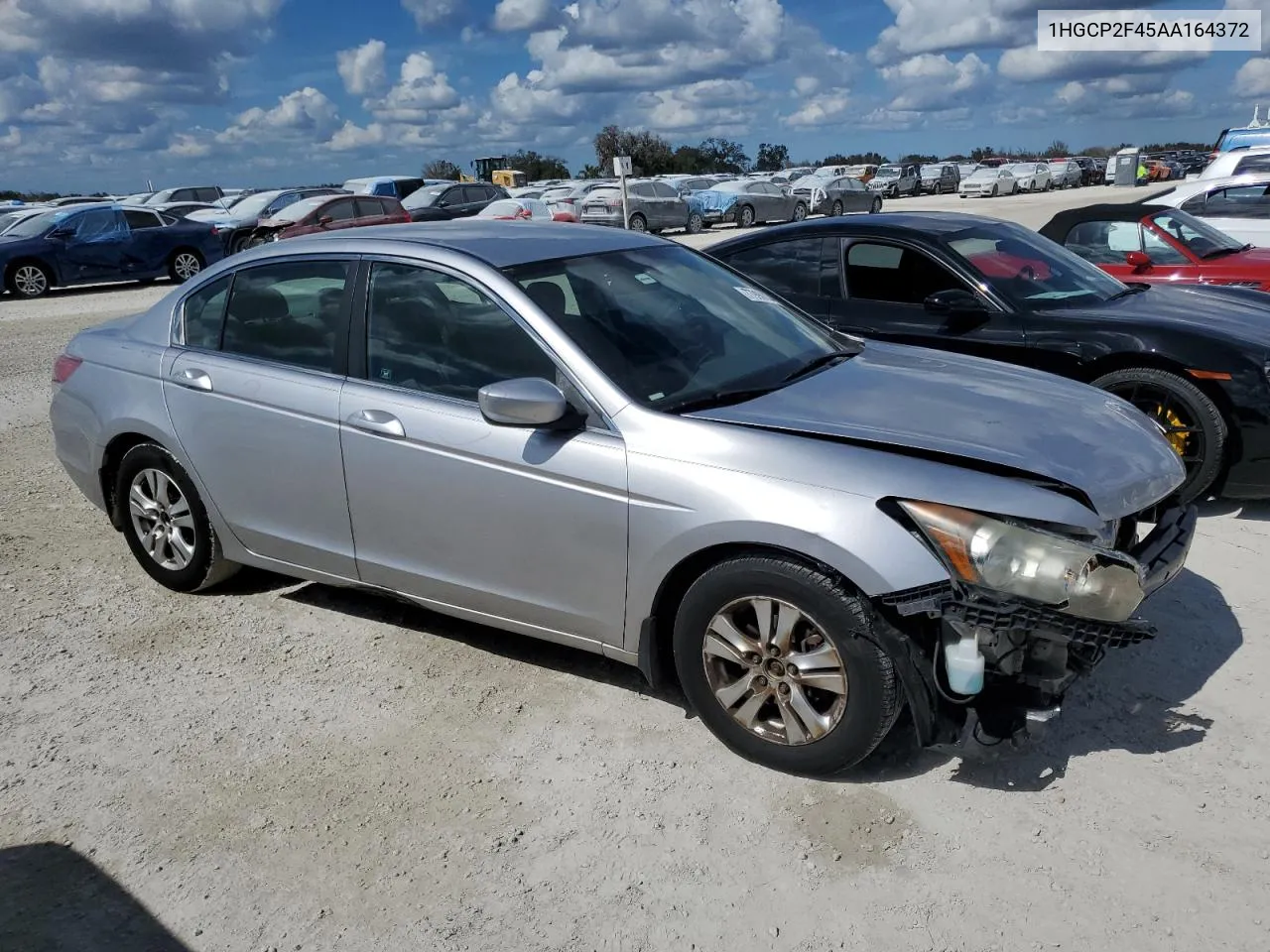 2010 Honda Accord Lxp VIN: 1HGCP2F45AA164372 Lot: 77990034