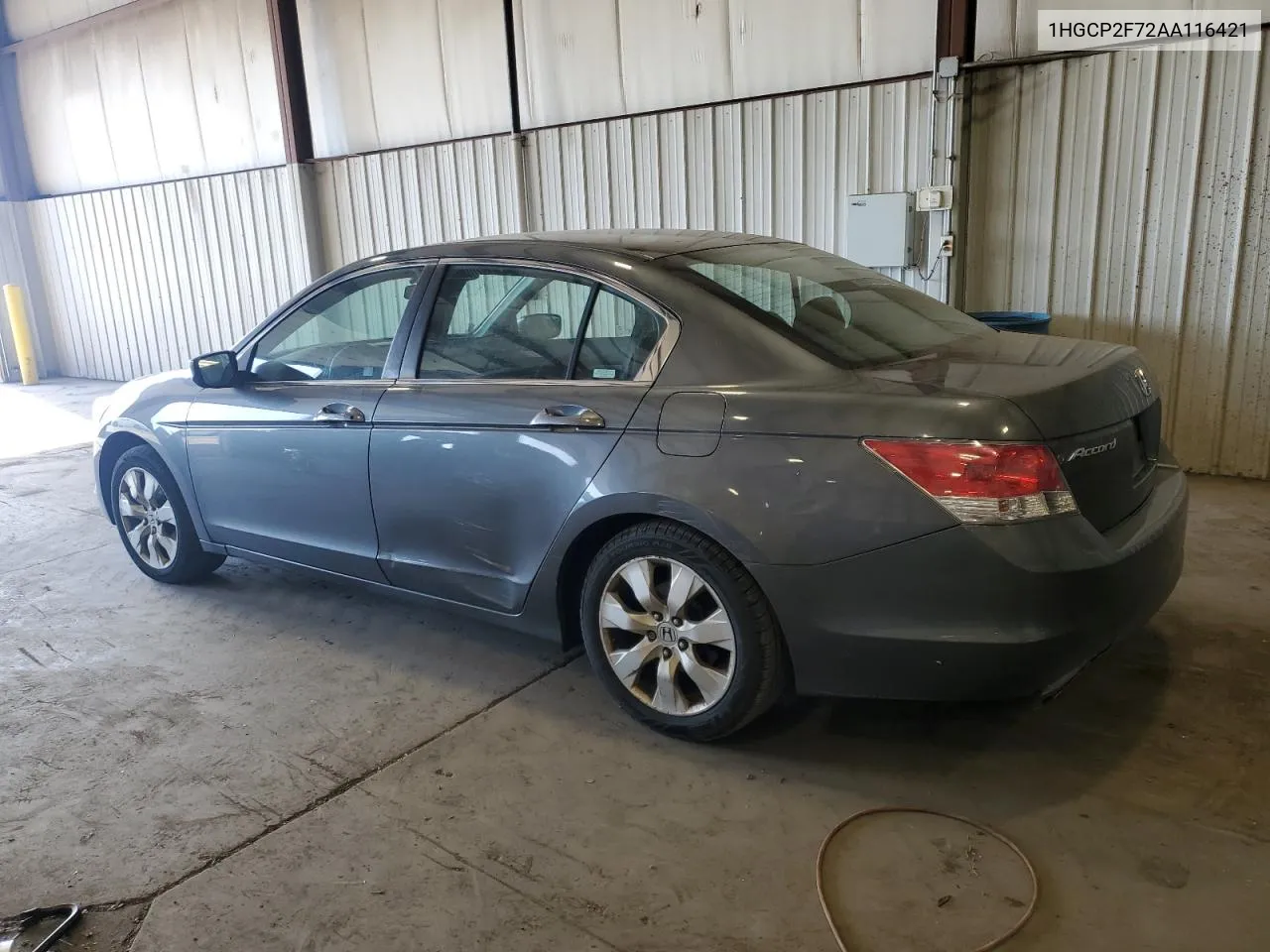 1HGCP2F72AA116421 2010 Honda Accord Ex