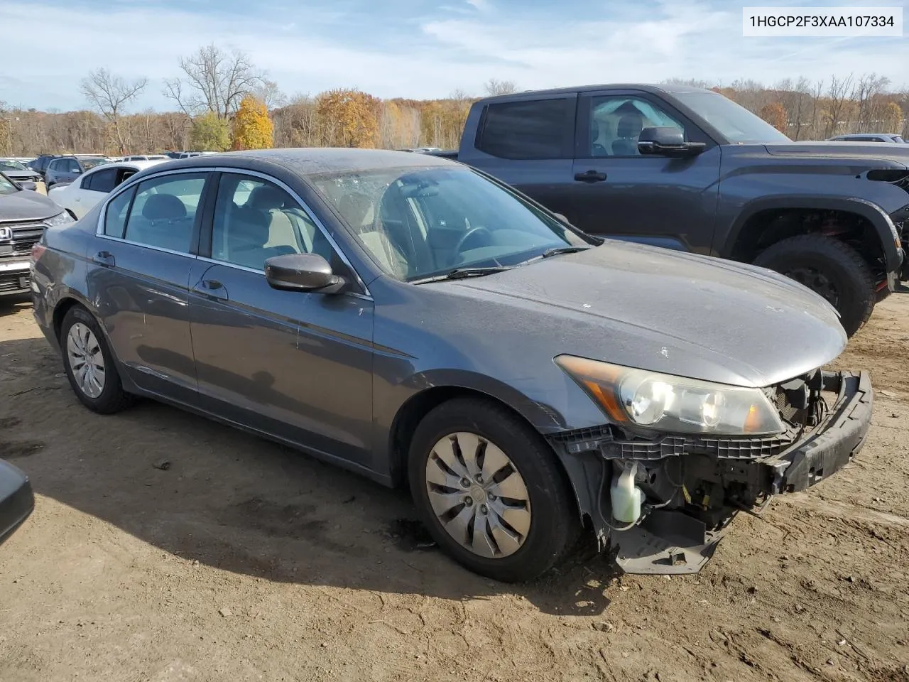 2010 Honda Accord Lx VIN: 1HGCP2F3XAA107334 Lot: 78208654