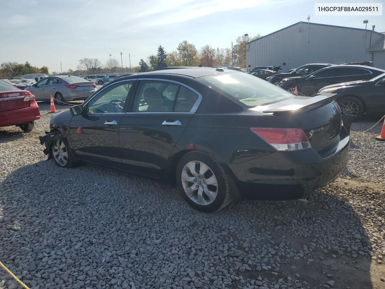 2010 Honda Accord Exl VIN: 1HGCP3F88AA029511 Lot: 78222144