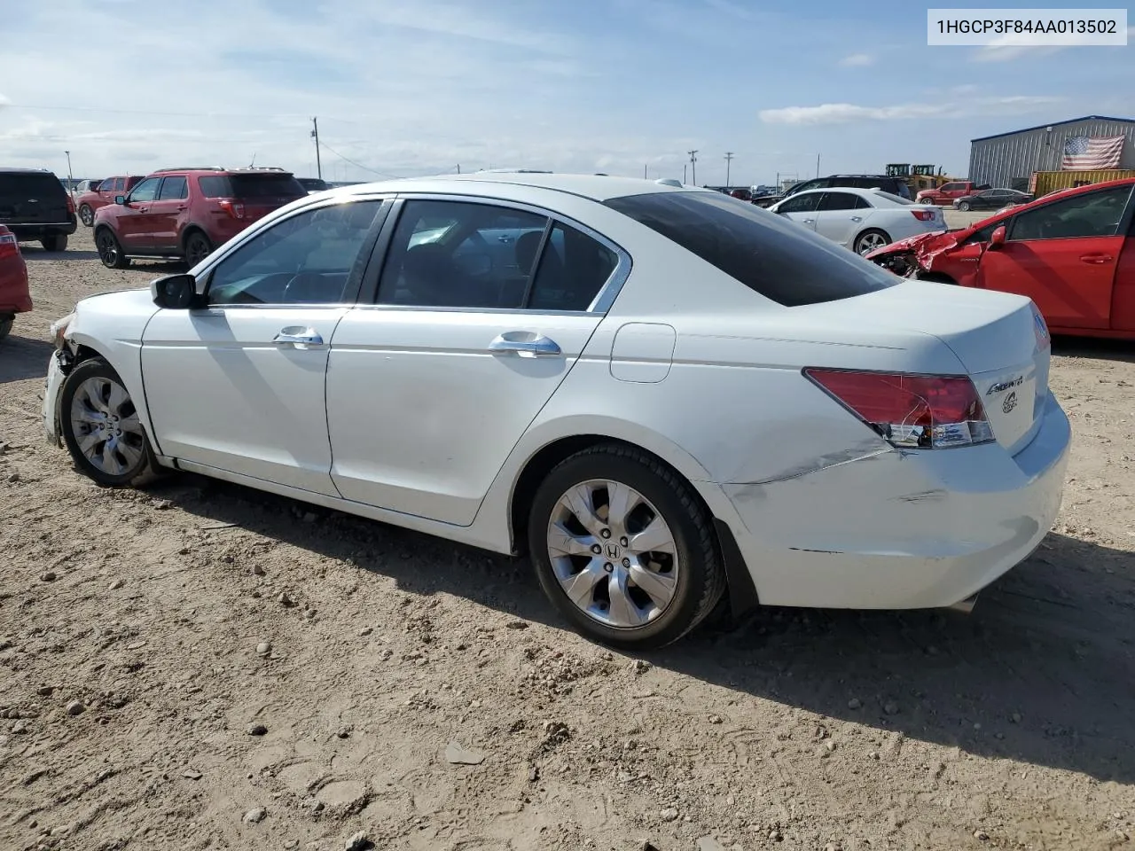 2010 Honda Accord Exl VIN: 1HGCP3F84AA013502 Lot: 78232094