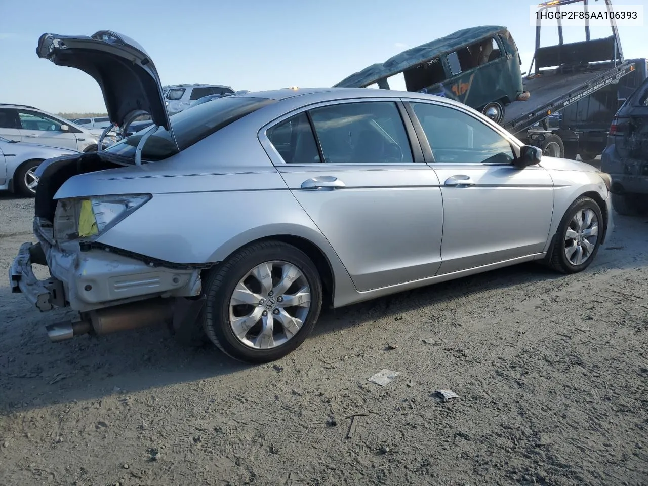 2010 Honda Accord Exl VIN: 1HGCP2F85AA106393 Lot: 78271564