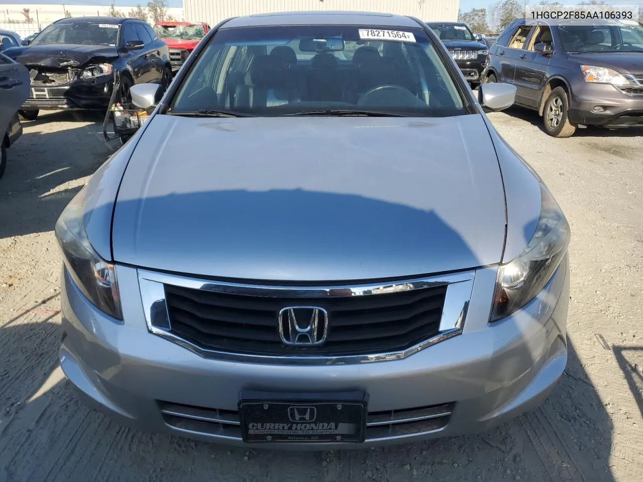 1HGCP2F85AA106393 2010 Honda Accord Exl