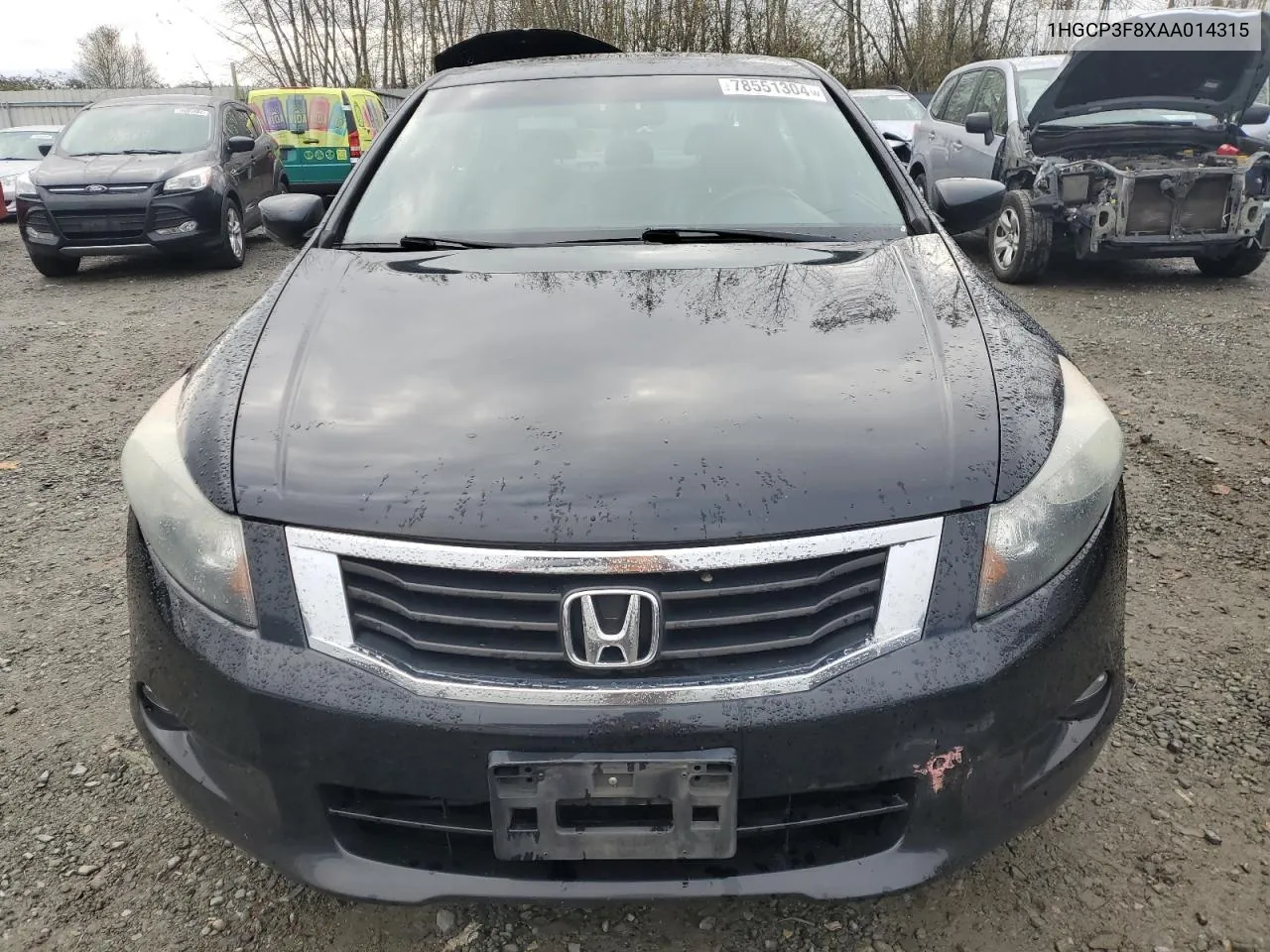 1HGCP3F8XAA014315 2010 Honda Accord Exl