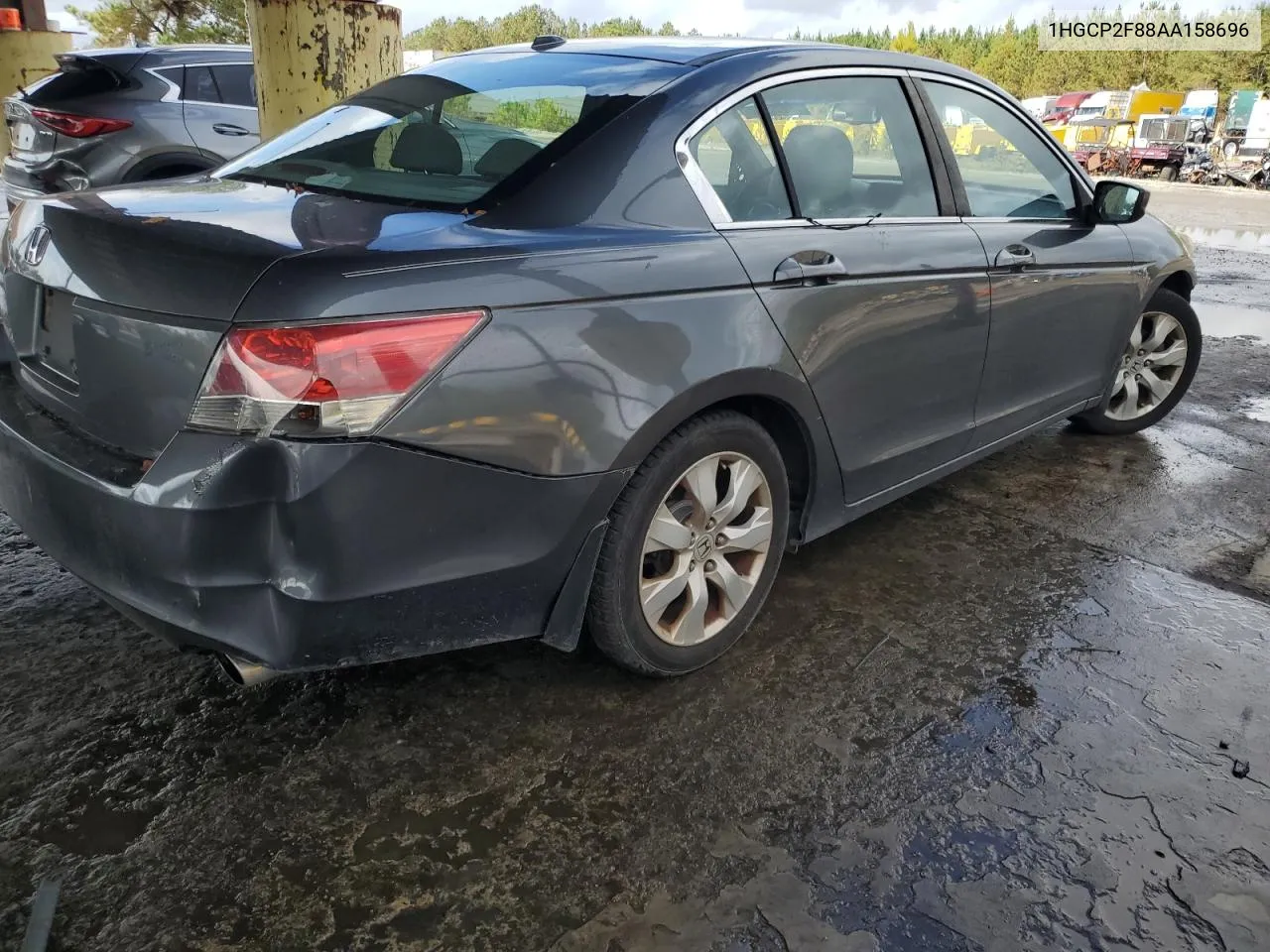 2010 Honda Accord Exl VIN: 1HGCP2F88AA158696 Lot: 78619724