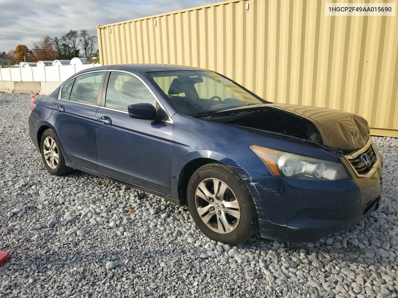 2010 Honda Accord Lxp VIN: 1HGCP2F49AA015690 Lot: 78716974