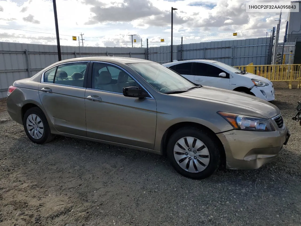 2010 Honda Accord Lx VIN: 1HGCP2F32AA095843 Lot: 78720454