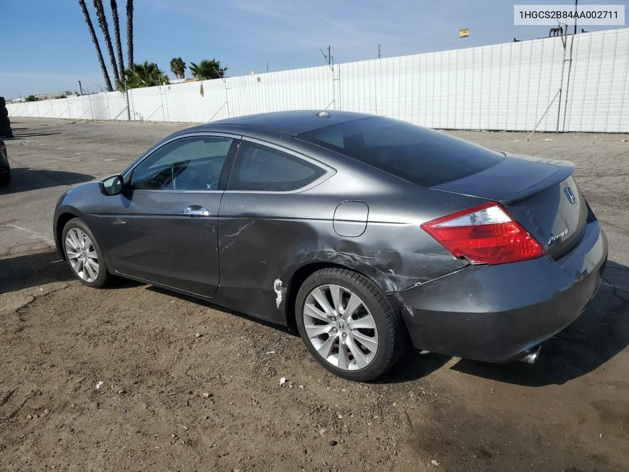 2010 Honda Accord Exl VIN: 1HGCS2B84AA002711 Lot: 79575994