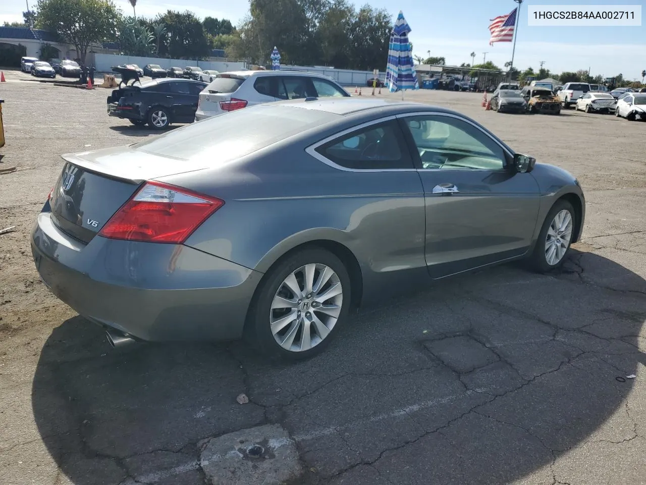 2010 Honda Accord Exl VIN: 1HGCS2B84AA002711 Lot: 79575994