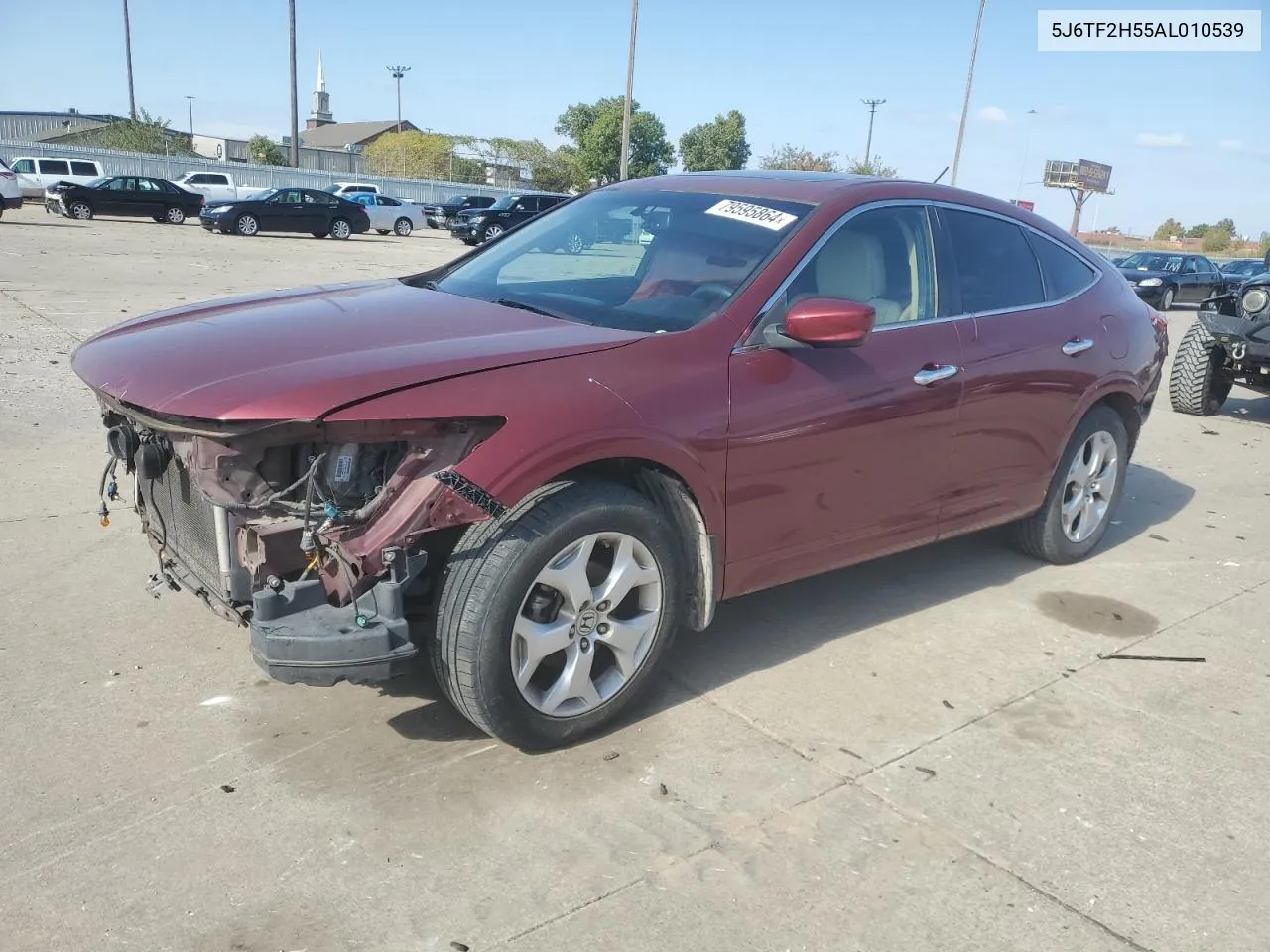 2010 Honda Accord Crosstour Exl VIN: 5J6TF2H55AL010539 Lot: 79595864