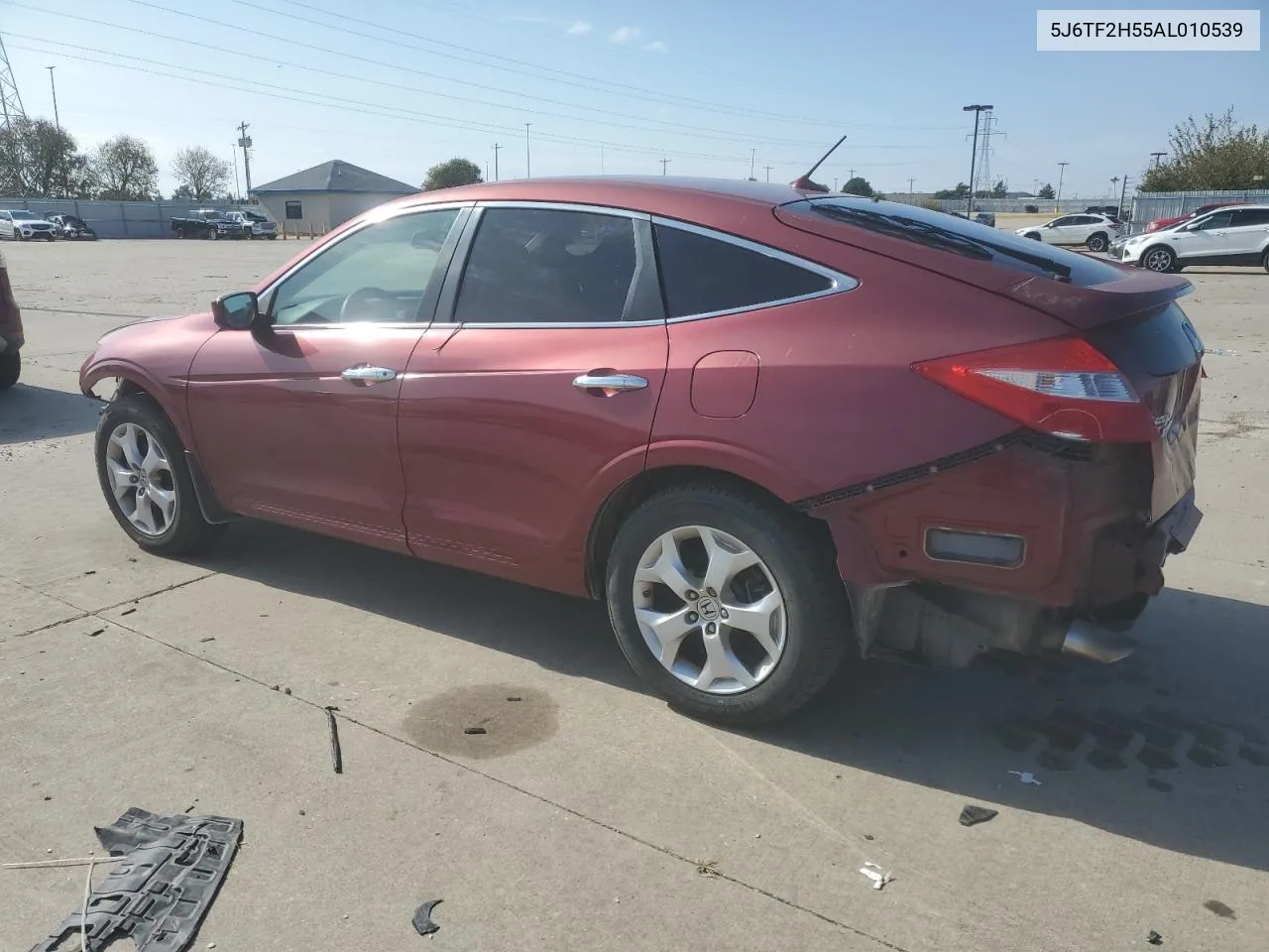 2010 Honda Accord Crosstour Exl VIN: 5J6TF2H55AL010539 Lot: 79595864