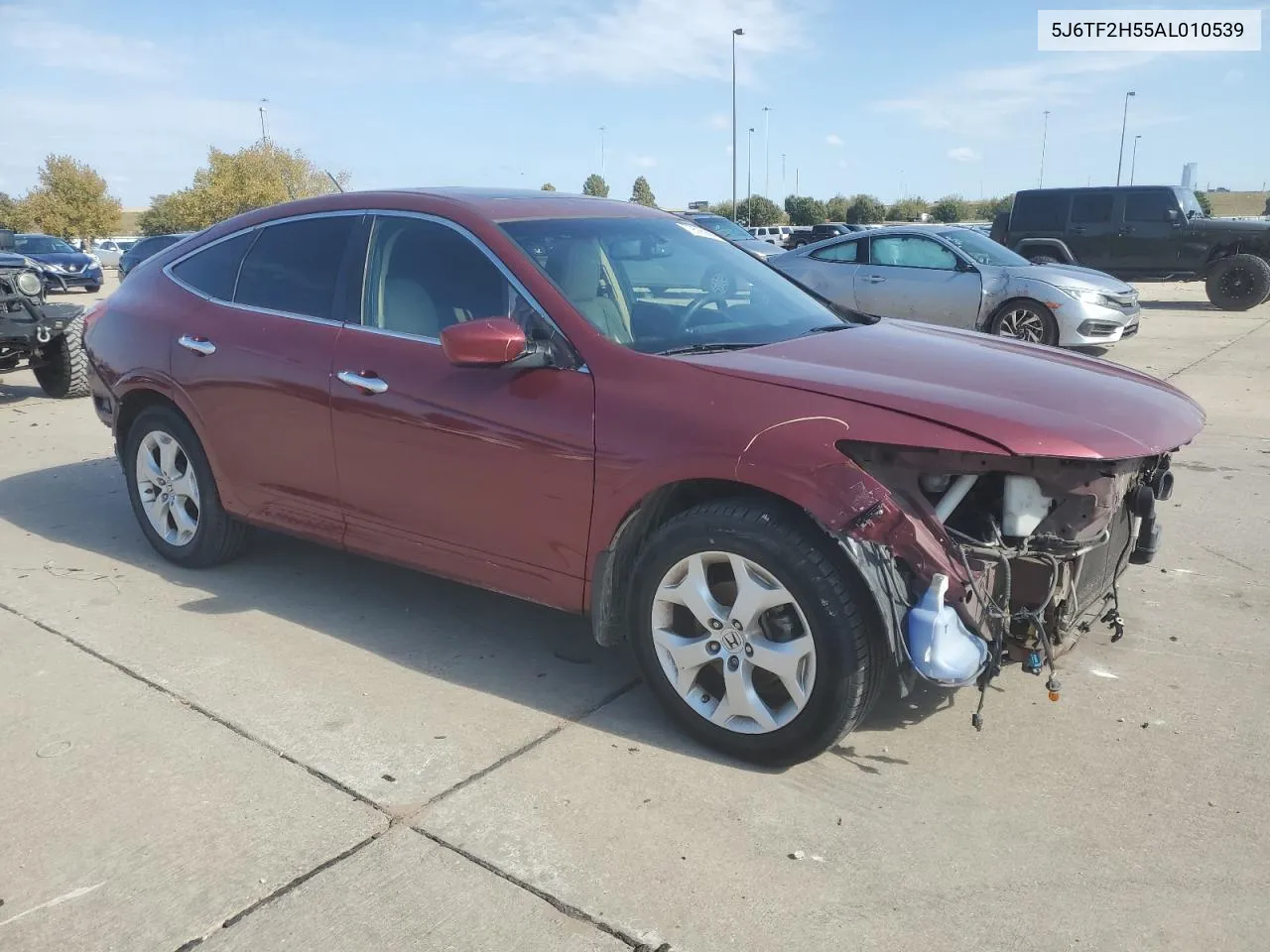 2010 Honda Accord Crosstour Exl VIN: 5J6TF2H55AL010539 Lot: 79595864