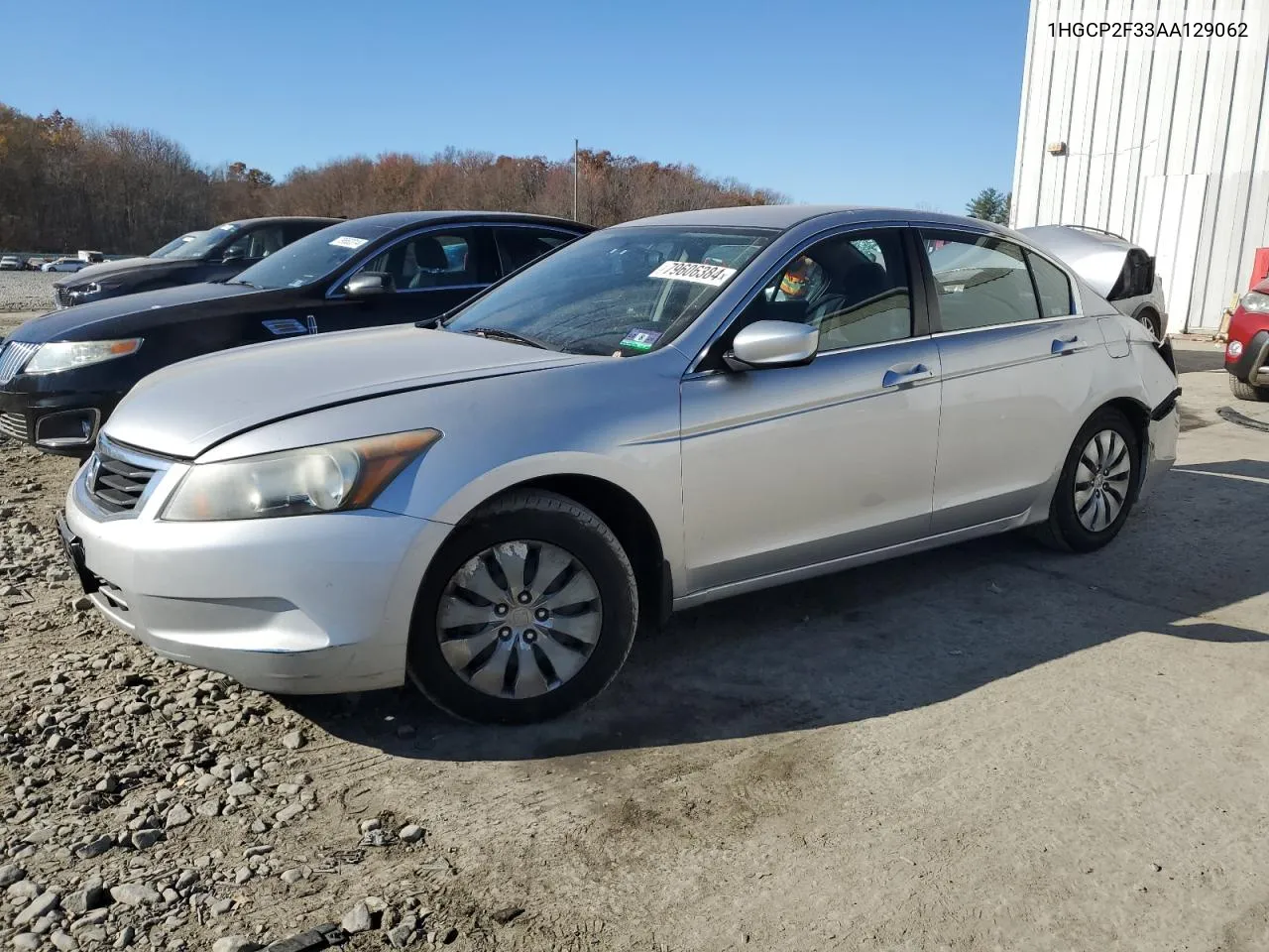 2010 Honda Accord Lx VIN: 1HGCP2F33AA129062 Lot: 79606384