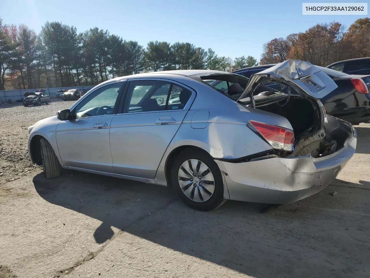 2010 Honda Accord Lx VIN: 1HGCP2F33AA129062 Lot: 79606384