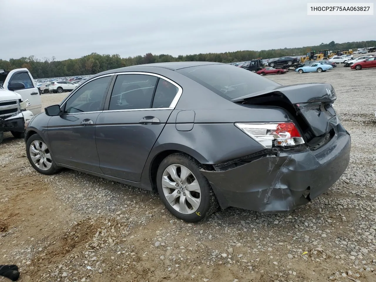 2010 Honda Accord Ex VIN: 1HGCP2F75AA063827 Lot: 79950324