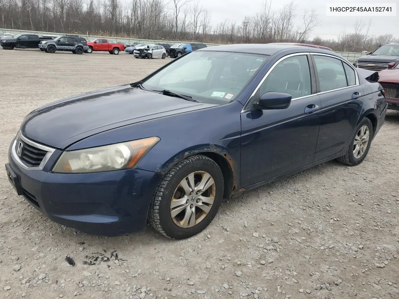 2010 Honda Accord Lxp VIN: 1HGCP2F45AA152741 Lot: 81064274