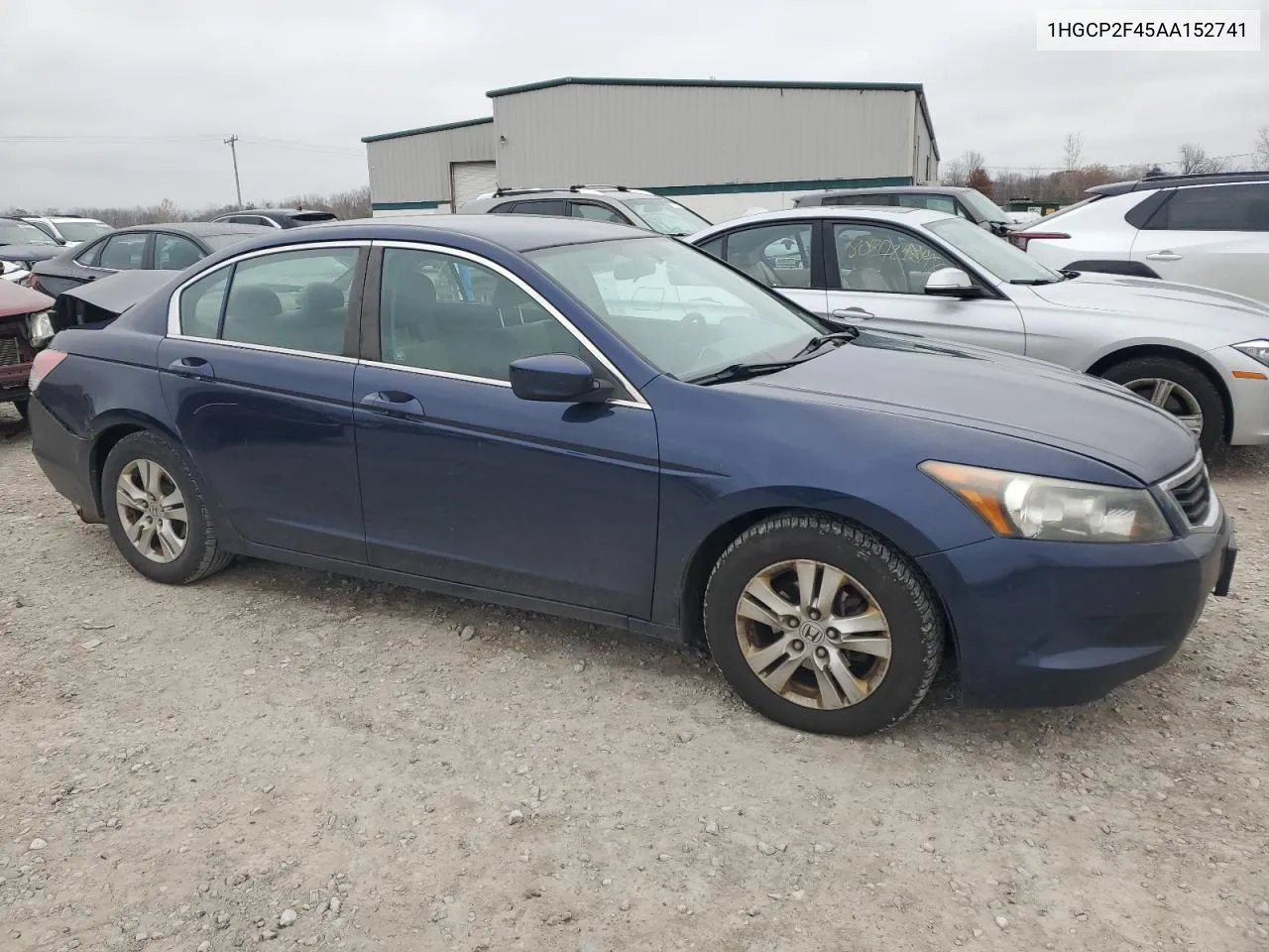 2010 Honda Accord Lxp VIN: 1HGCP2F45AA152741 Lot: 81064274