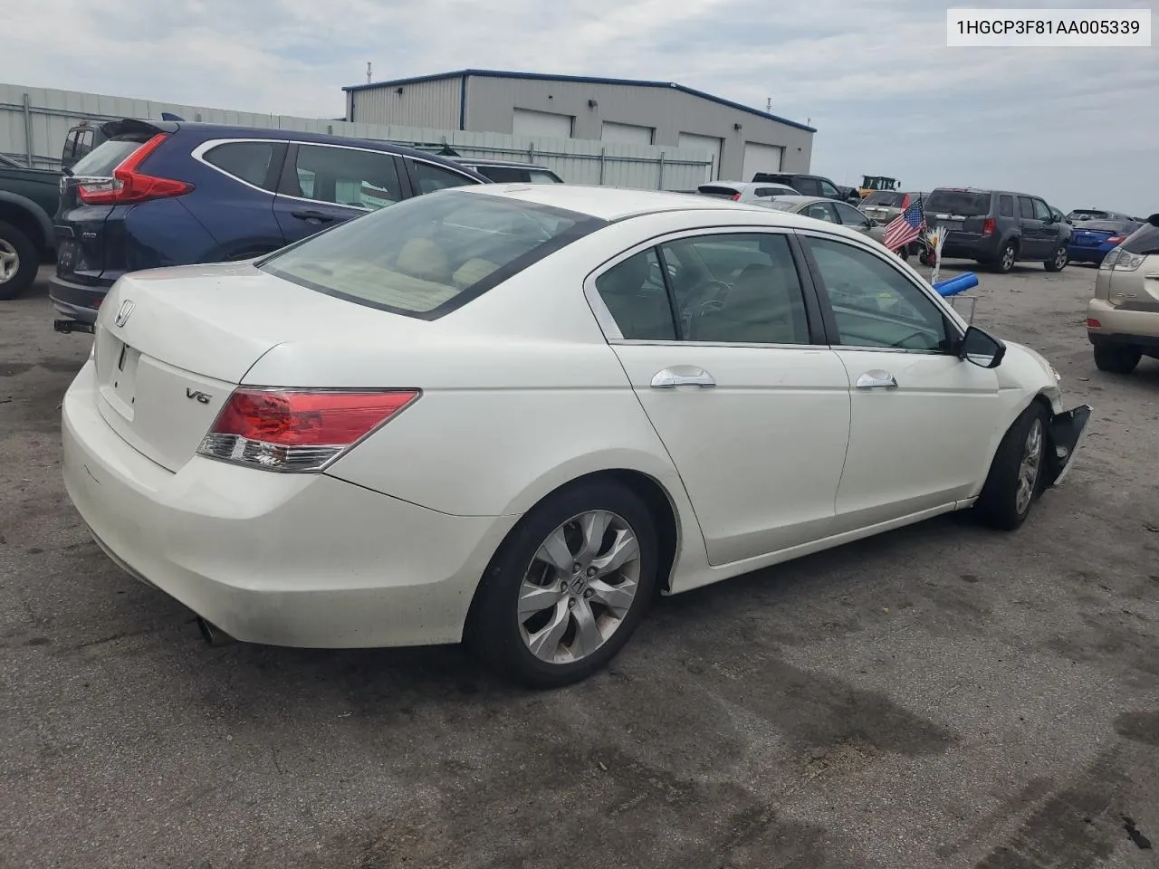 2010 Honda Accord Exl VIN: 1HGCP3F81AA005339 Lot: 81287134